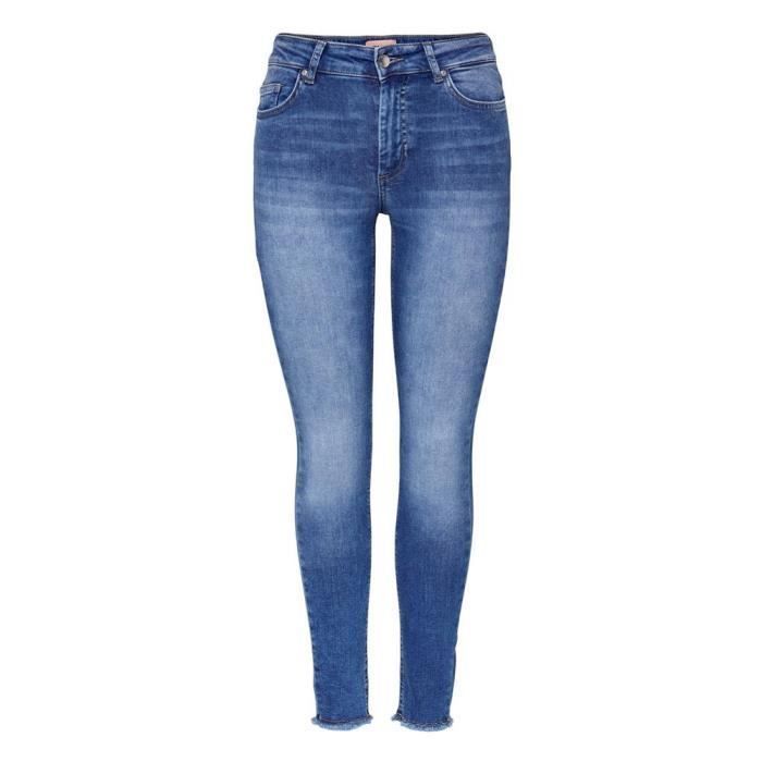 Jean Femme Premierole Taille 38 – Bleu – Coupe Droite – Occasion TBÉ