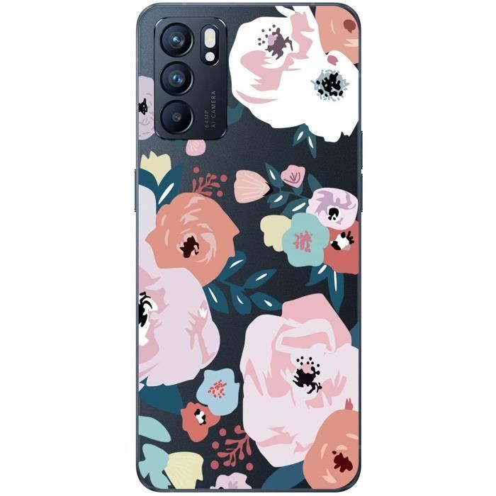 Kaywzo Antichoc Coque Pour Oppo Reno 6 5G,Étui En