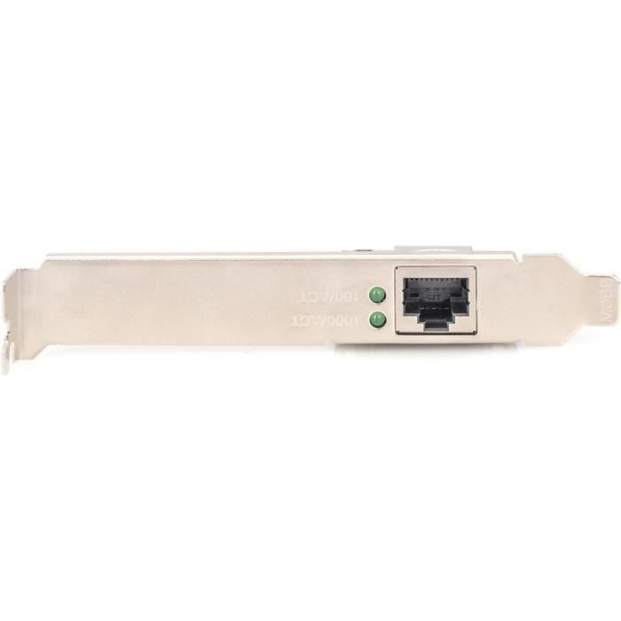 KALEA-INFORMATIQUE Carte PCIe 1 Port 2.5 Gigabit Ethernet avec Fonction Power Over Ethernet PoE+ 30W. Chipset Intel I225 LM