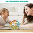 Jouet sensoriel de balle de préhension pour bébé, balle d'entraînement de préhension pour l'éducation précoce-3