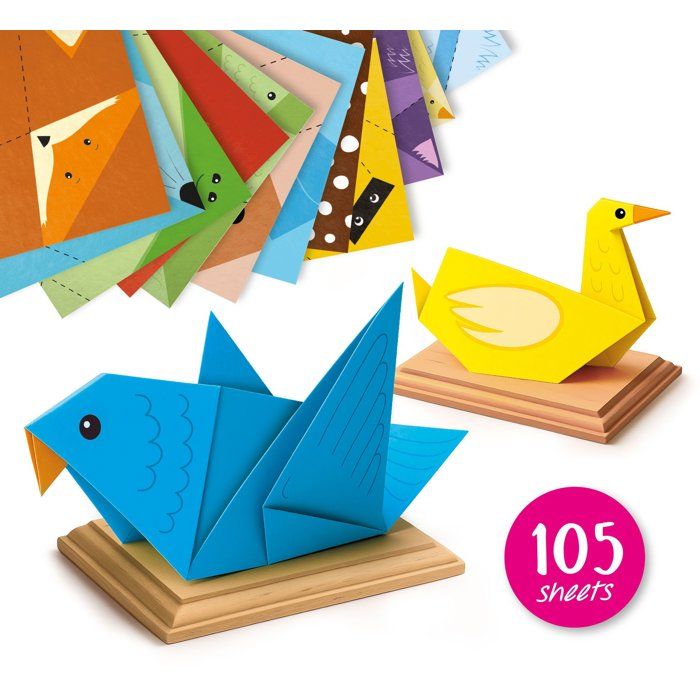 Mit Origami Lab KIDS ART Origami Lab - LISCIANIGIOCHI - Origami - 105 Feuilles & 50 ...