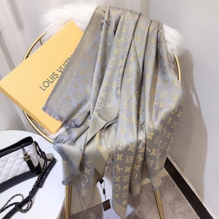 LV Écharpe Châle Femmes Foulard LOUIS VUITTON mode Automne Hiver