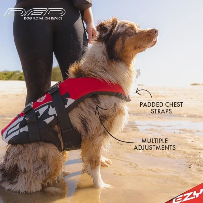 Gilet de Sauvetage pour Petit Chien - Gilet de Sécurité Réglable avec Gilet de Sauvetage pour Petit Chien - Gilet de Sécurité Réglable avec