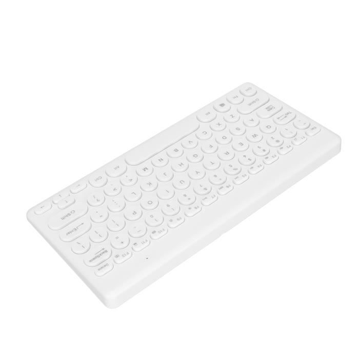 Petit clavier sans fil - ergonomique et confortable Clavier d'ordinateur - Clavier  compact