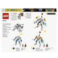 LEGO® 71761 Ninjago L’Évolution Robot De Puissance De Zane, Jouet pour Enfants +6 Ans avec Figurines Serpent, Bataille Ninja-5
