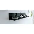 Etagere noir laque