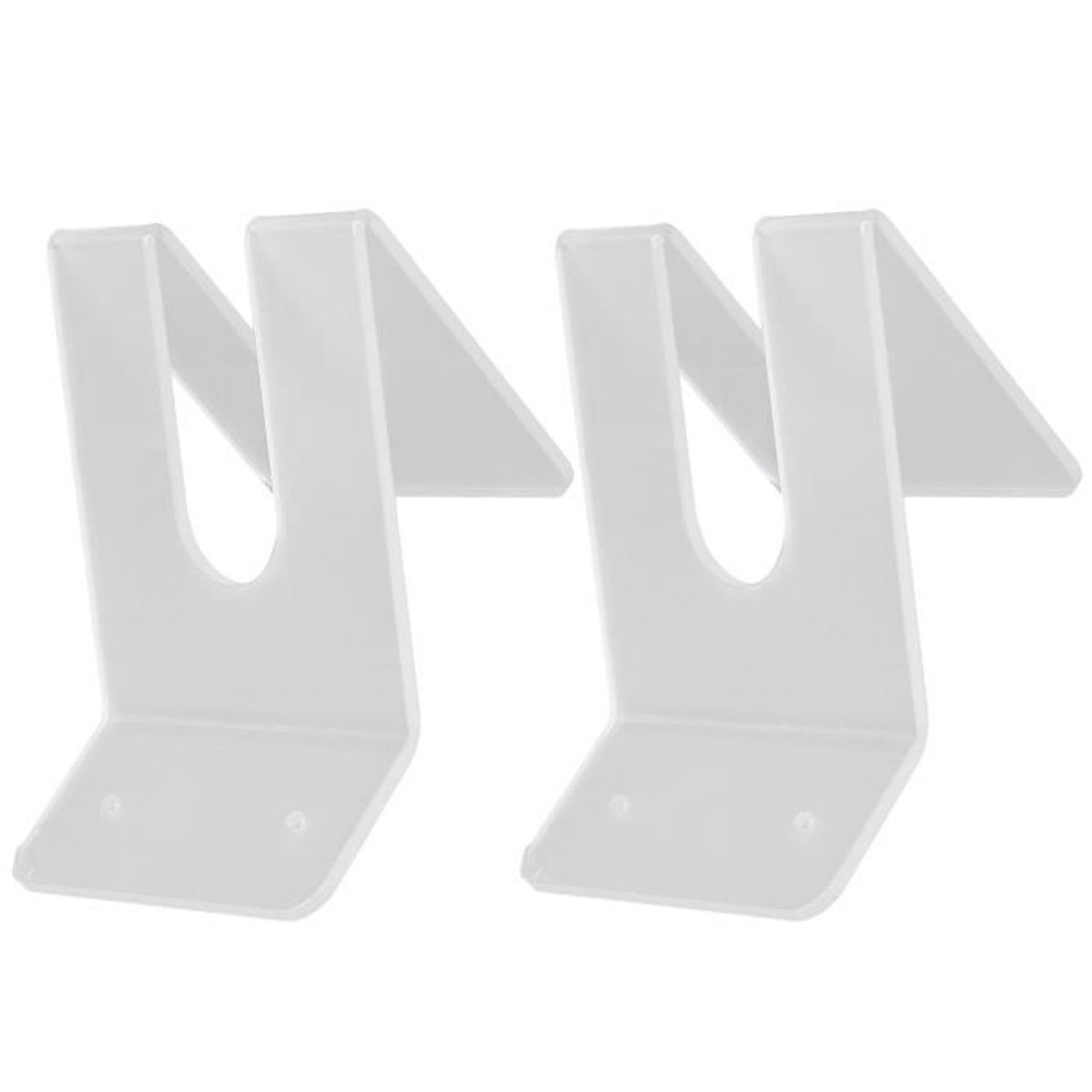 Support De Rangement Appâts Pêche Bateau – 2 Pièces – Porte-Leurres Souples Et Crochets – ABS Blanc – Yacht Hors-Bord