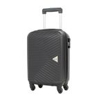 Valise taille cabine XS 50 cm Alistair - Collection Iron - 4 roues - ABS ultra résistant - Noir