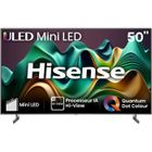 HISENSE 50U6NQ - TV ULED 50" (126 cm) - MiniLED - Bords ultra fins - 4K UHD (3840x2160) - Dolby Vision - Smart TV - 3xHDMI