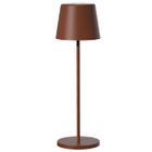LUMISKY Lampe de table sans fil LED KELLY Marron Metal H38CM