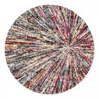 Tapis moderne - UNAMOURDETAPIS - BOUTIK IMPACT - 140x140 cm - Polypropylène - Multicolore