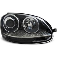 Paire de feux phares VW Golf 5 03-09 look GTI noir (W20)