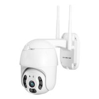 TD® Caméra IP surveillance wifi 720p résolution détection vision nocturne inclinaison et rotation caméra surveiller dual light wifi