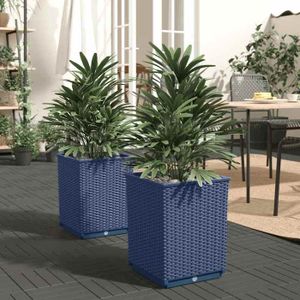 Jardinière Extérieure Surélevée 80x40x23 Cm – Bac à Plantes En Polypropylène Pour Terrasse, Balcon Ou Intérieur