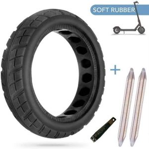 Pneu plein trottinette - HAWUJ - pour Xiaomi M365 8 1/2X2 avec leviers - roue