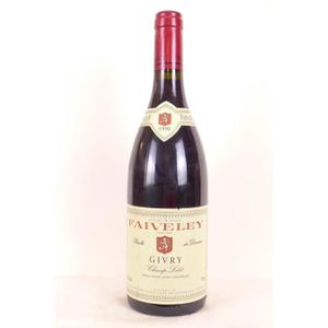 VIN ROUGE givry domaine faiveley champ-lalot rouge 1998 - bo