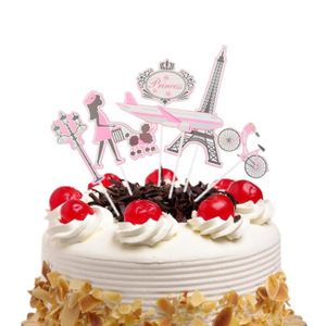 Beauty Makeup Parfum Rouge A Levres Decoration De Gateau Drapeaux Papillon Bricolage Decoration De Gateaux Joyeux Anniversaire Mari Cdiscount Maison