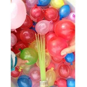 100 bombes à eau minis ballons de baudruches Des ballons d'eau à fermeture auto 