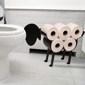 Bleu mDesign Rangement Papier Toilette pour 6 Rouleaux de Rechange dérouleur Papier WC Compact pour Salle de Bain et WC d'invités Support Papier Toilette Autonome en métal 