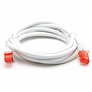 C/âble en PVC massif Cat 6/ Gris 30/ m Bobine 100/% cuivre donn/ées r/éseau Ethernet
