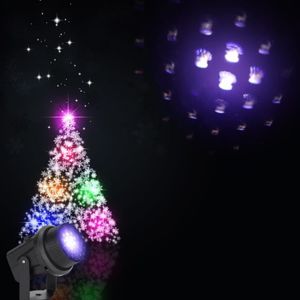 PROJECTEUR LASER NOËL YAJ Lampe de projecteur à LED de Noël, lampe de pr
