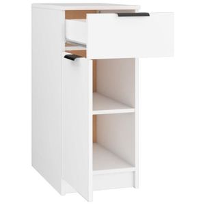 ARMOIRE DE BUREAU TIP - Casiers | armoires de rangement - Armoire de bureau Blanc 33,5x50x75 cm Bois d'ingénierie - YOS7734920290762 - YOSOO