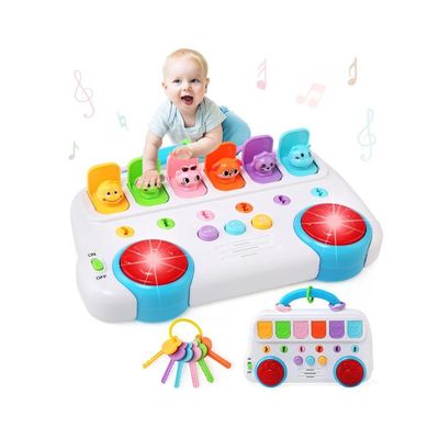 Yerloa Jouets Musicaux Bébé 1 an, Jouet Lapin Rampant avec Musique et Lumières, Jouet d'Éveil Interactif pour Bébé, Cadeau pour Enfant 6 9 12 24 Mois Garçon Fille Tout-Petit Yerloa Jouets Musicaux Bébé 1 an, Jouet Lapin Rampant avec Musique et Lumières, Jouet d'Éveil Interactif pour Bébé, Cadeau pour Enfant 6 9 12 24 Mois Garçon Fille Tout-Petit