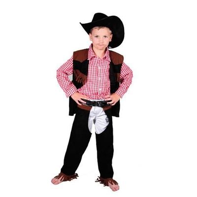 Déguisement Enfant - Cowboy - Jaune Blanc - 3 ans - Vest Chaps Bandana Hat  - Cdiscount Jeux - Jouets