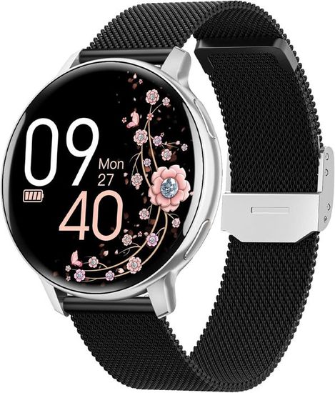 Montre Connectée Femme LIGE Avec Appels Bluetooth | IP68 | 120 Modes Sport | Cycle Menstruel