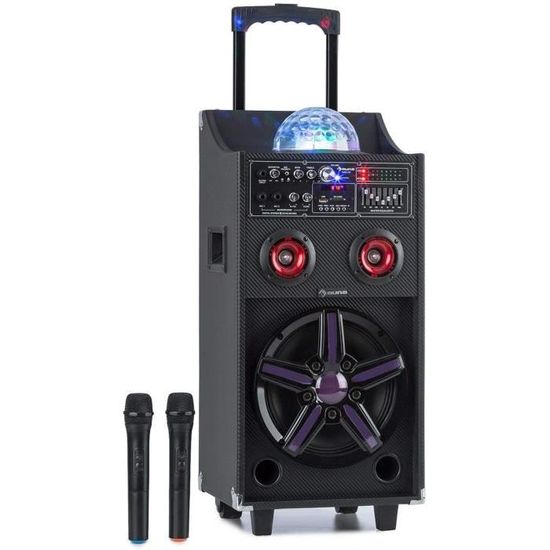 Équipement de karaoké AUNA DisGo Box 100 Système de Sono, Effets d
