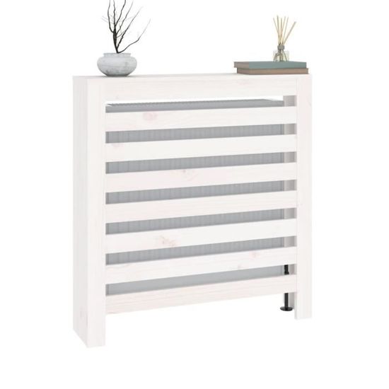 UNE Cache-radiateur 108,5x19x84 cm Bois massif de pin tout neuf