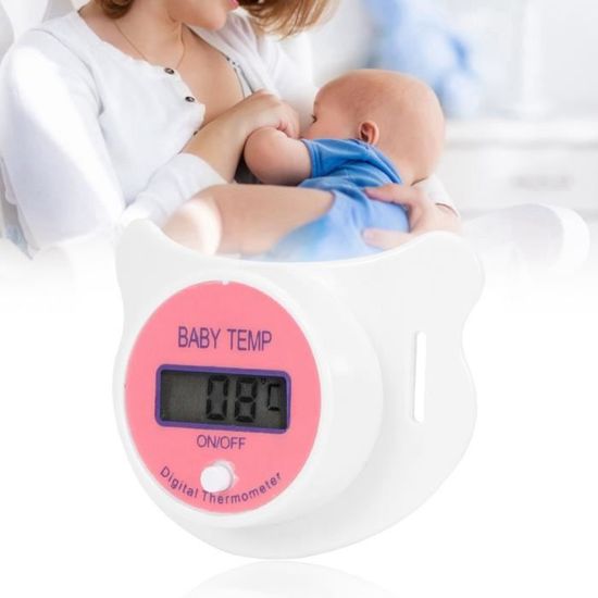 Sucette thermomètre bébé confort