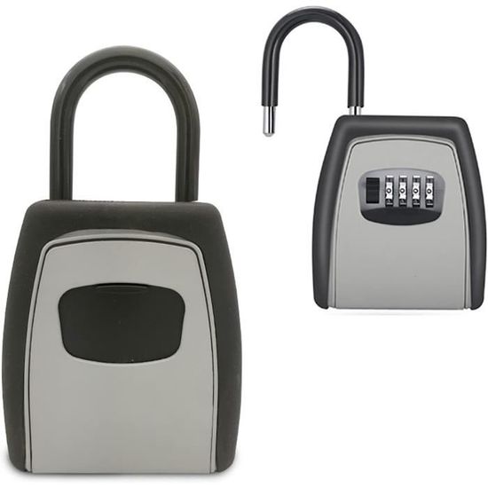 Boite A Clefs Murale Boîte À Clé Sécurisée Exterieur Coffre A Clef Avec