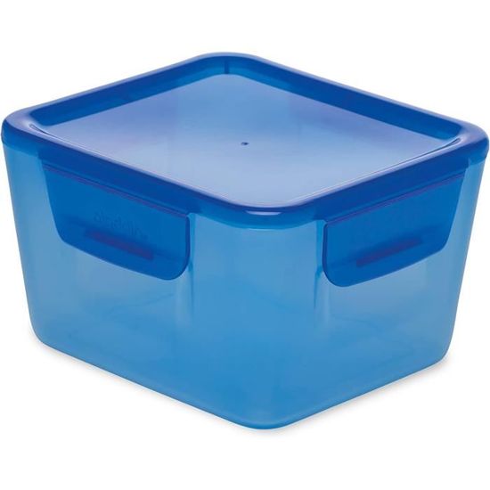 Aladdin Lunch Box 1,2L Blu - Portapranzo Antigoccia Con Coperchio Staccabile, Sicuro Per Microonde E Lavastoviglie, Senza BPA - 2