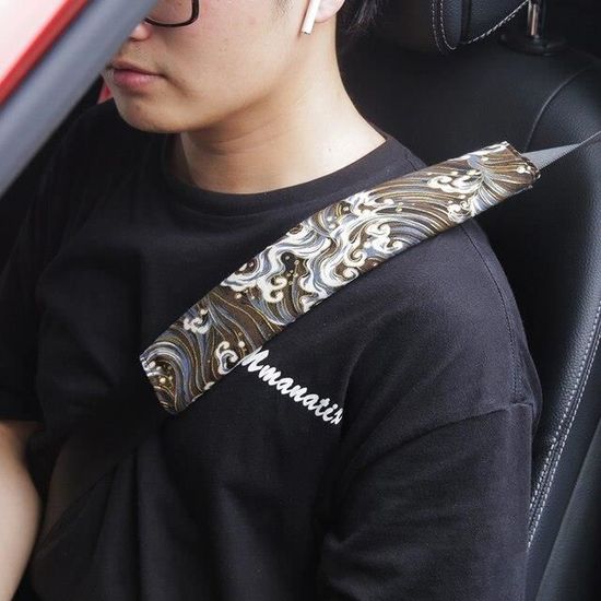 Lot De 2 Housses De Coussin Souples Pour Ceinture De Sécurité De Voiture Pour Ini Cooper JCW