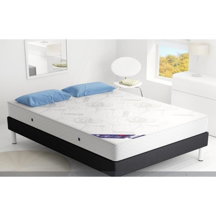 Matelas super orthopédique avec ressorts Sensation 200 x 200 cm