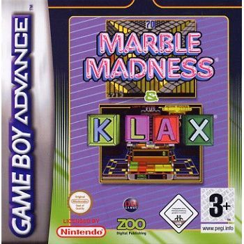Pack 2 Jeux Marble Madness Klax Game Boy Advance - vue 2
