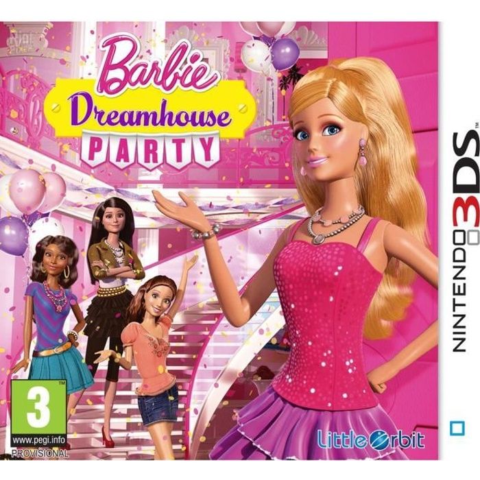 Barbie Dreamhouse Party Jeu 3DS - Cdiscount Jeux vidéo