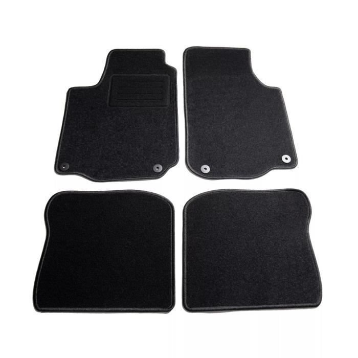 XAN Ensemble de 4 tapis de voiture pour VW Golf IV 1997-2001