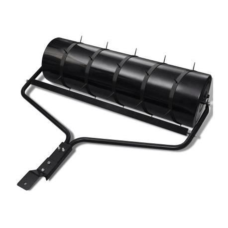 VGEBY® Rouleau à Gazon Noir Jardin Haute résistance - Volume 68 L - Largeur 98 cm - Ø Rouleau 30 cm -ABI