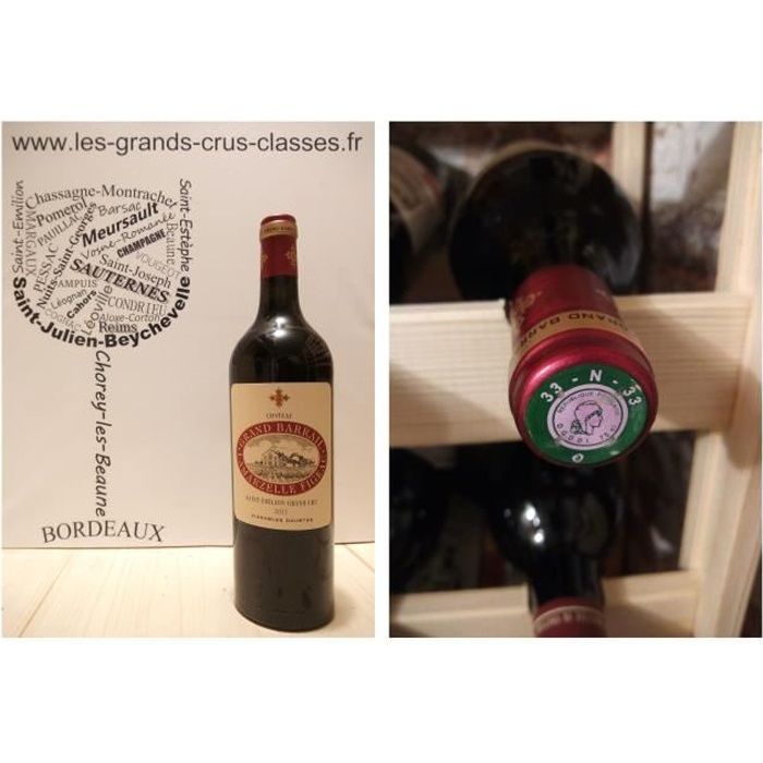 Château Grand Barrail Lamarzelle 2015 - Grand Cru Classé de St-Emilion - 1 x 75 cl - rouge
