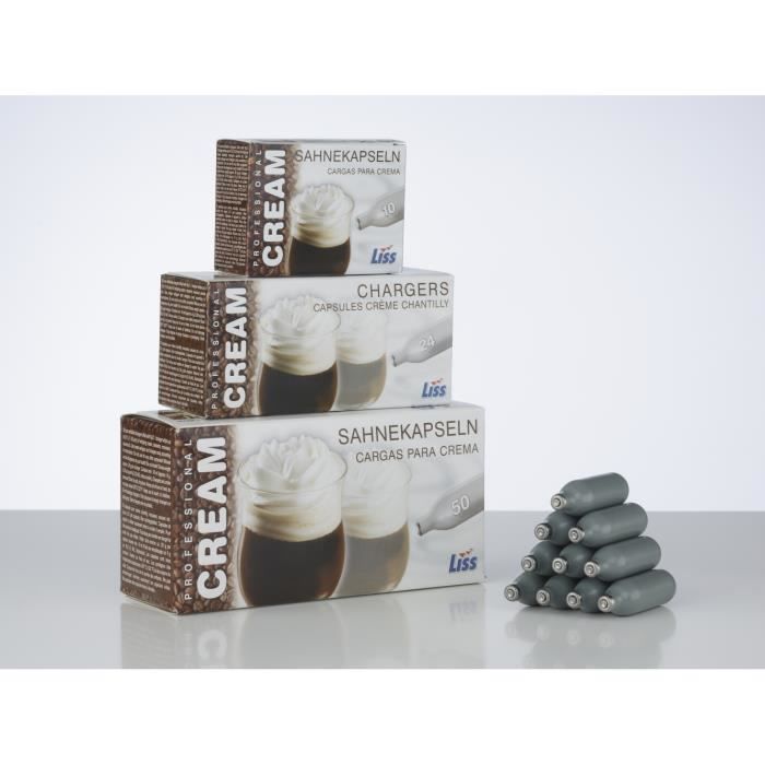 360 cartouches de gaz N20 (proto) pour Siphon