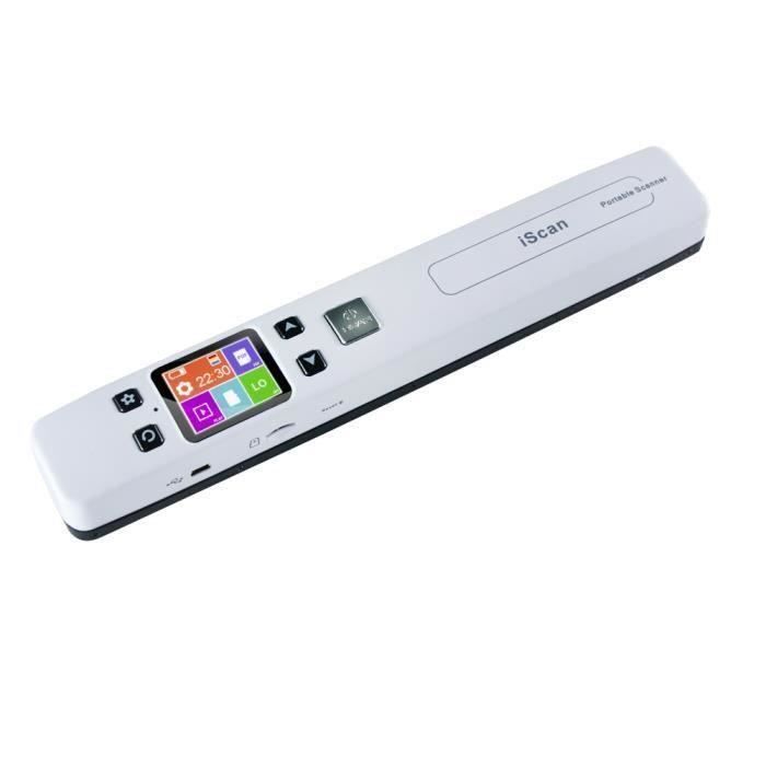 Scanner Portable Sans Fil Wifi LCD 480*320 HD TFT USB 2.0 Portable 1050 DPI Document iScan Handyscan Support TF Card 32G