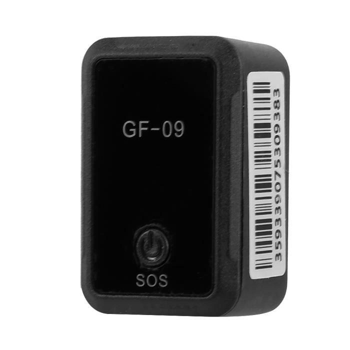 GPS Tracker Car, Mini Car Alarm GPS Magnetic Real Time Vehicle Locator Anti-theft Personal Tracking Device SOS Alarm, Support for
