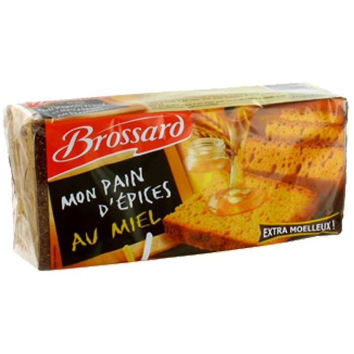 Pain d'épices au miel 350 g Brossard