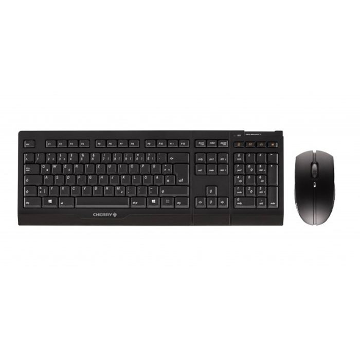 CHERRY Ensemble clavier et souris B.Unlimited 3.0 - Sans fil - 2.4 GHz - Noir