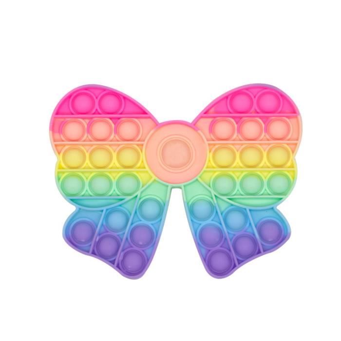 Forme Arc, Pop it Fidget Toys Pack, Fidgets Toy Anti Stress, Popit Games Pas Cher, Popits multicolores Fidget Toys