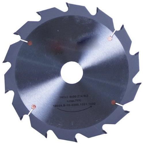 Connex COM361904 Lame de scie circulaire en métal dur 14 dents 190 x 30/20/16 mm