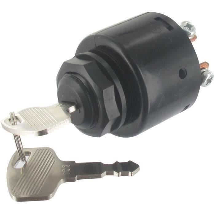 Contacteur à clé 3 positions, 5 broches adaptable pour machines SUBARU / ROBIN DY23, DY27, DY30, DY35, DY41, EX13, EX17, EX21, EX27,