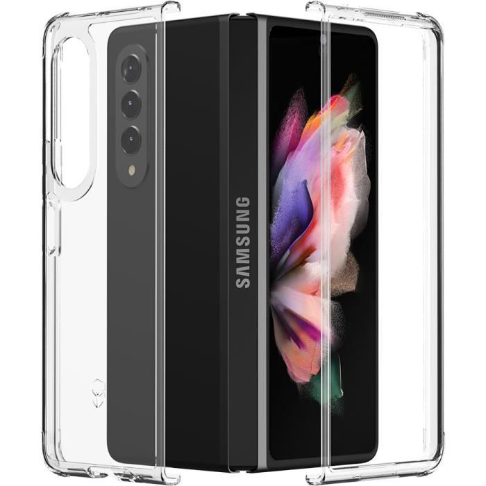 Coque avant + Coque arrière Renforcée DUO Garantie à vie Transparente pour Samsung G Z Fold 3 Force Case
